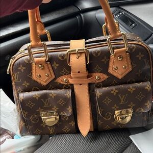 Luxury Brown Monogram LV purse